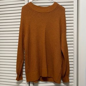 Rust American Eagle Knit Sweater